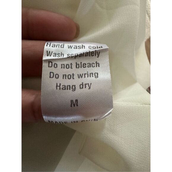 CALVIN TRAN NEW YORK FLORAL SMOCKED DRESS - Picture 8 of 9